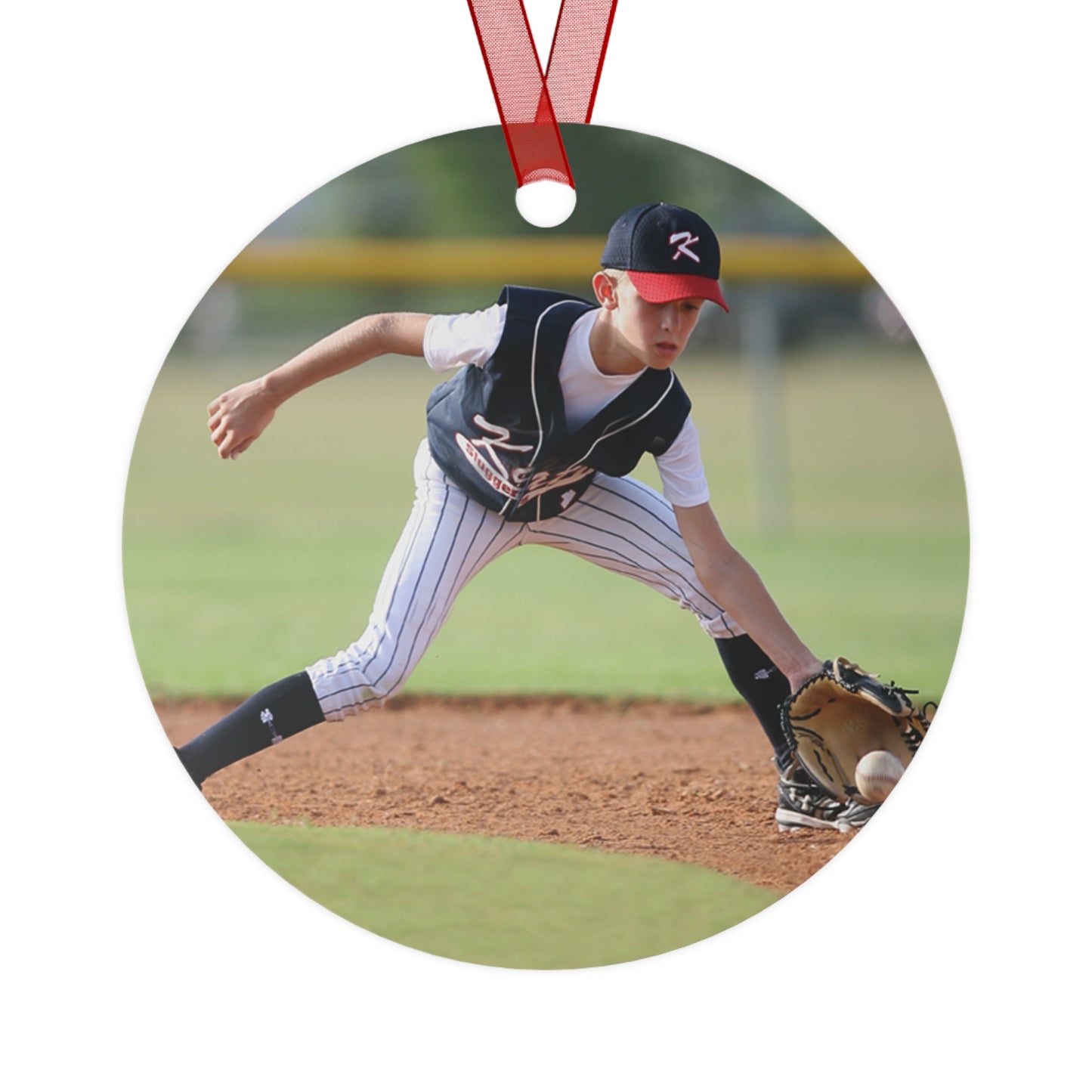 Custom Baseball Photo Ornament 2024 | Personalization Available