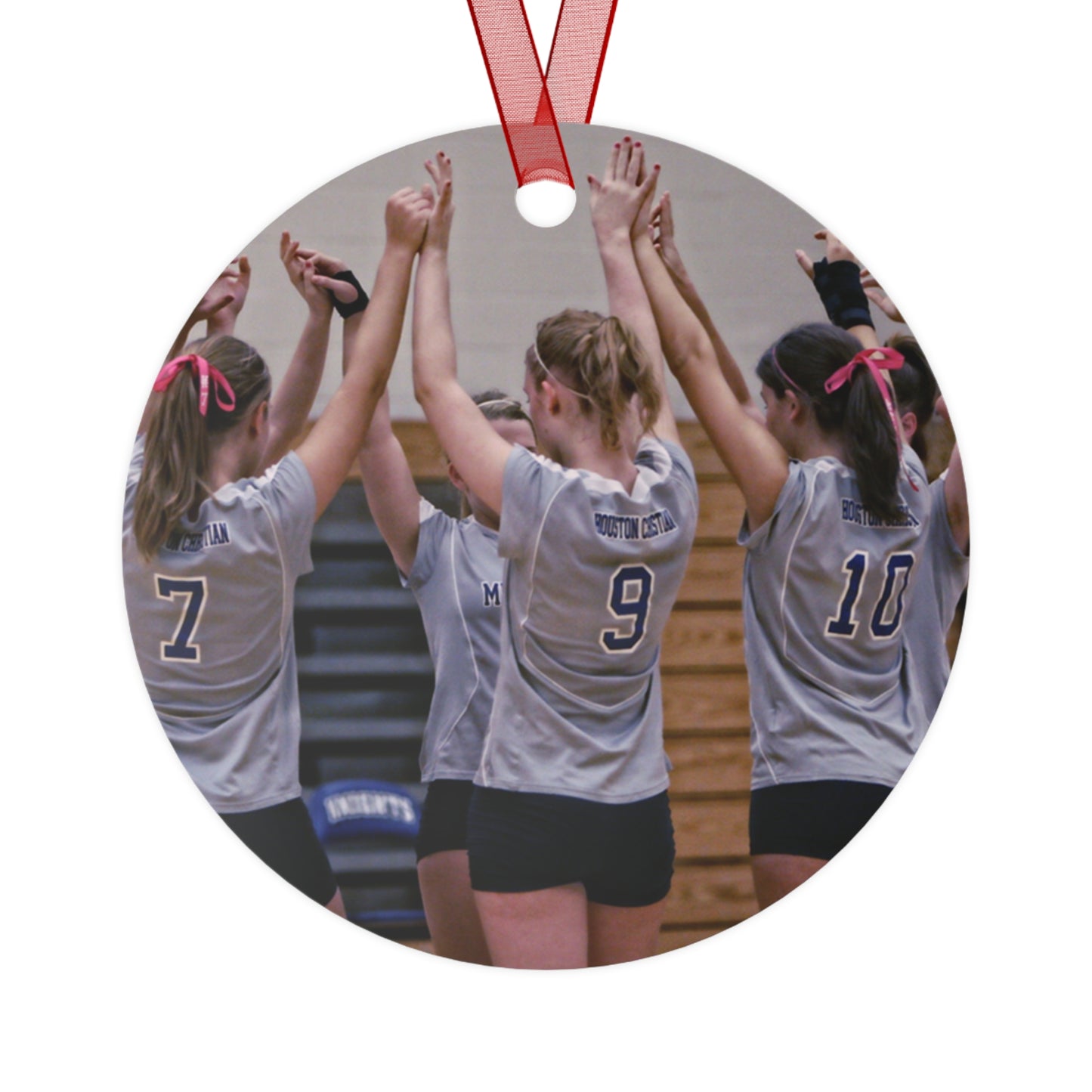 Personalized Volleyball Photo Ornament 2024 - Cherish Your Ace Moments!
