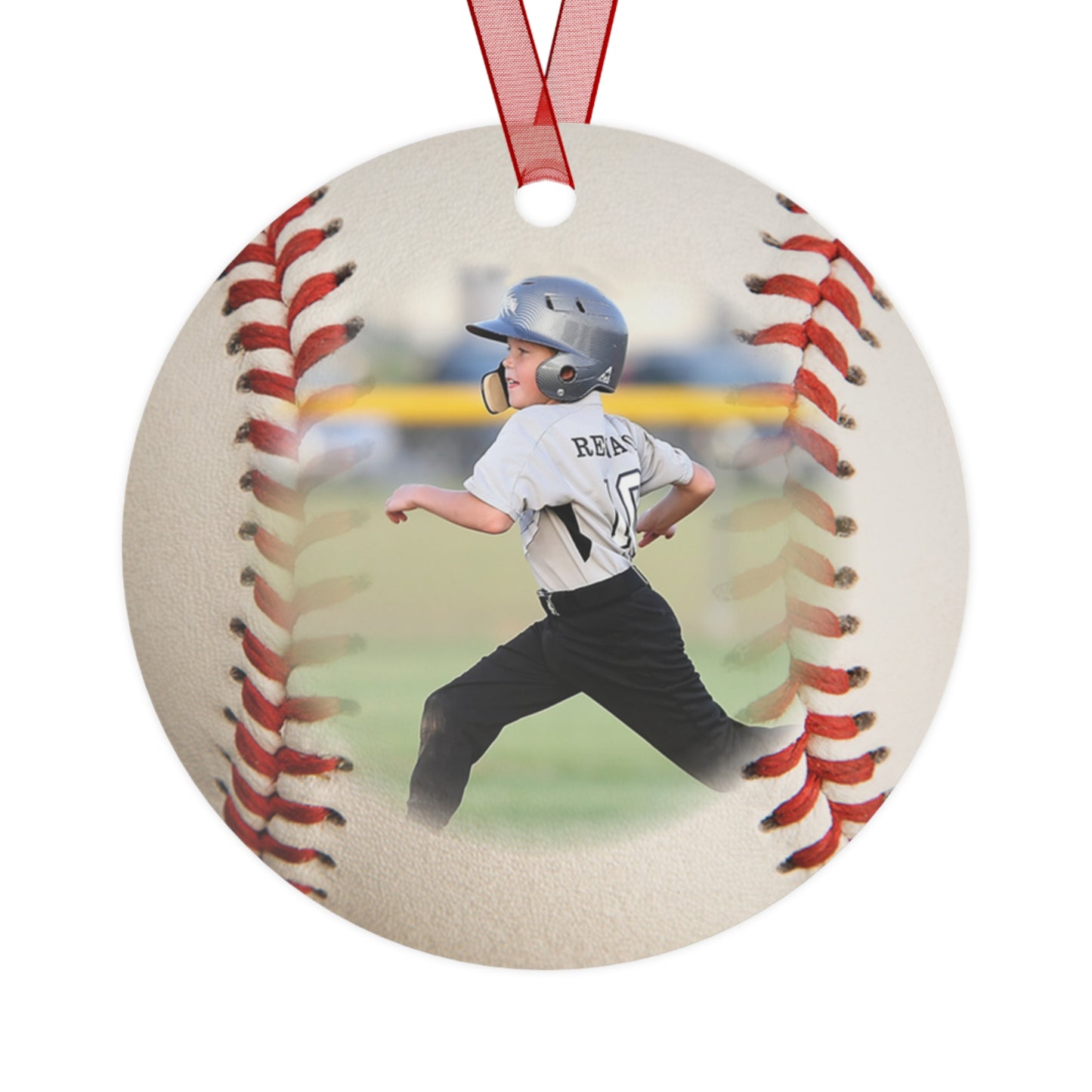 Custom Baseball Photo Ornament 2024 | Personalization Available