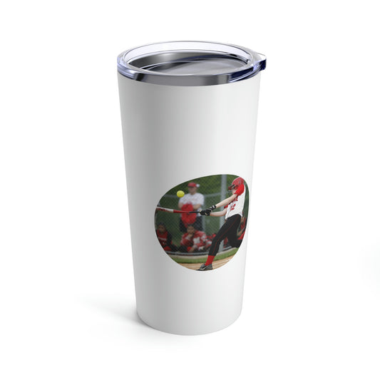 Personalized Softball Photo Tumbler 20oz