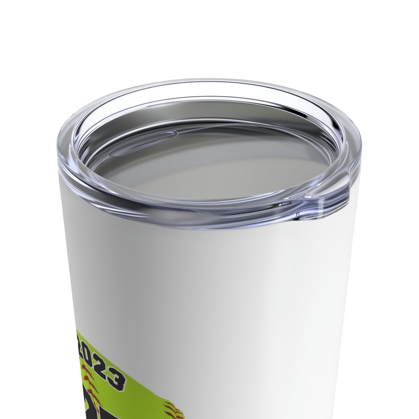 Personalized Softball Photo Tumbler 20oz