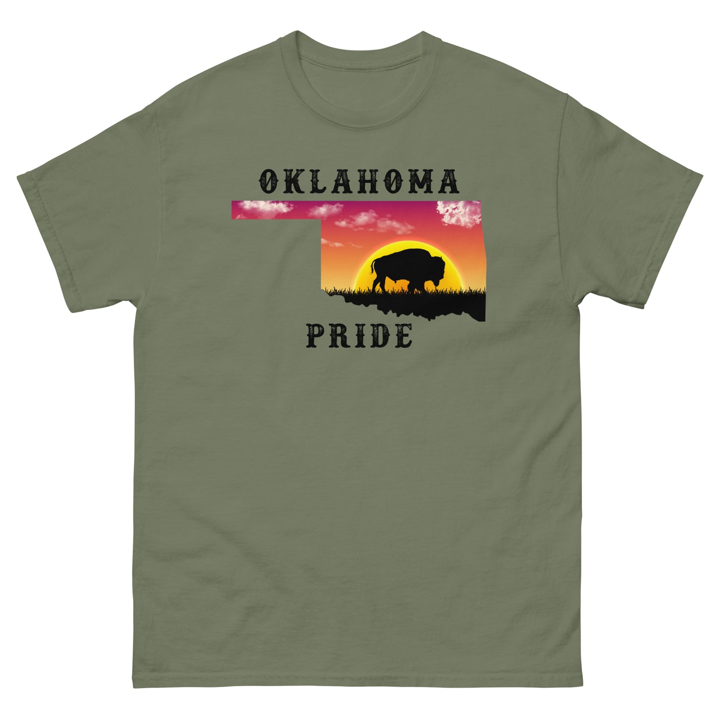 Oklahoma Sunrise Buffalo T-Shirt