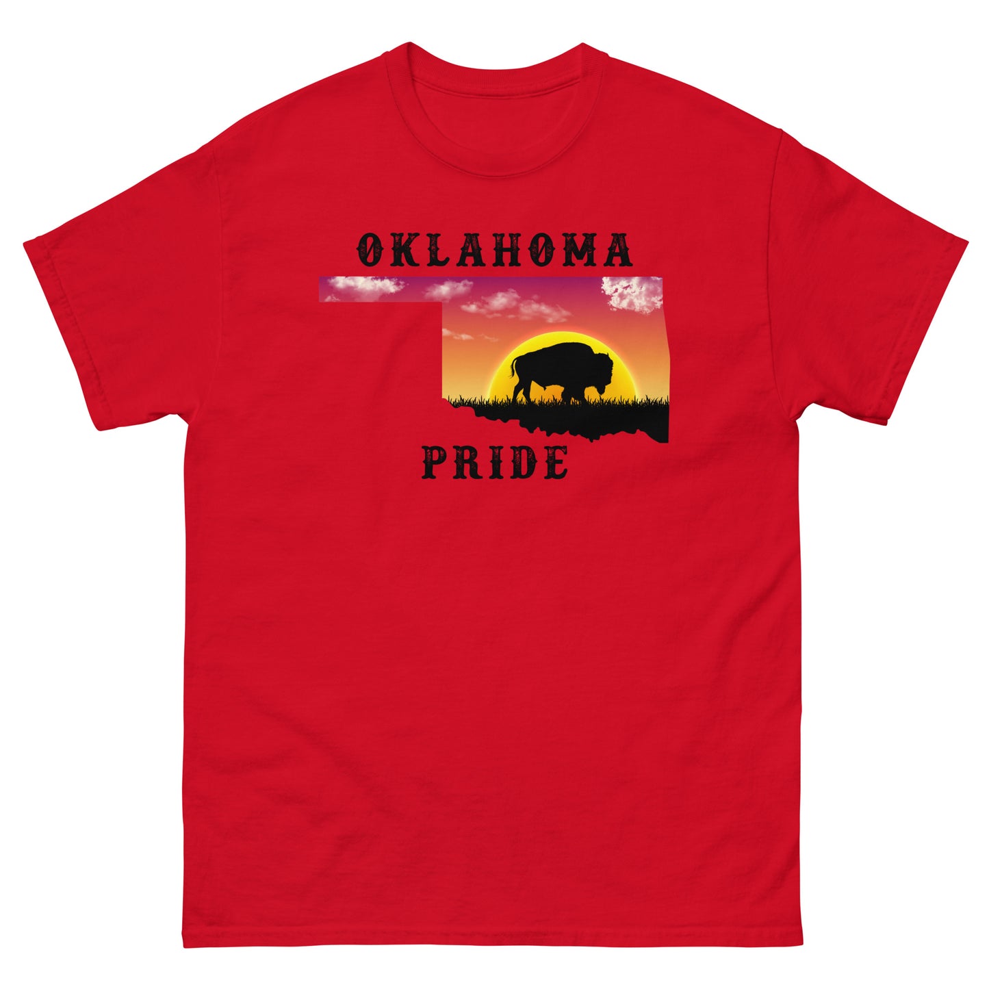 Oklahoma Sunrise Buffalo T-Shirt