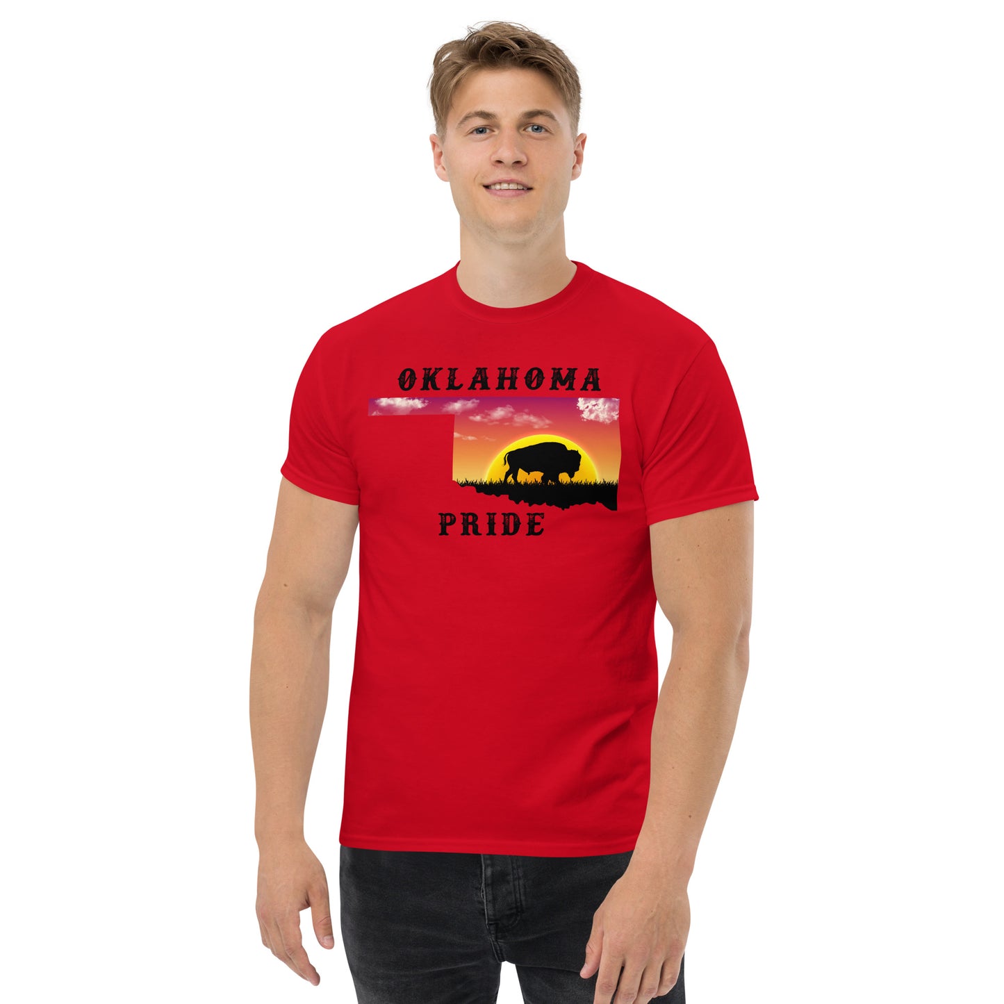 Oklahoma Sunrise Buffalo T-Shirt