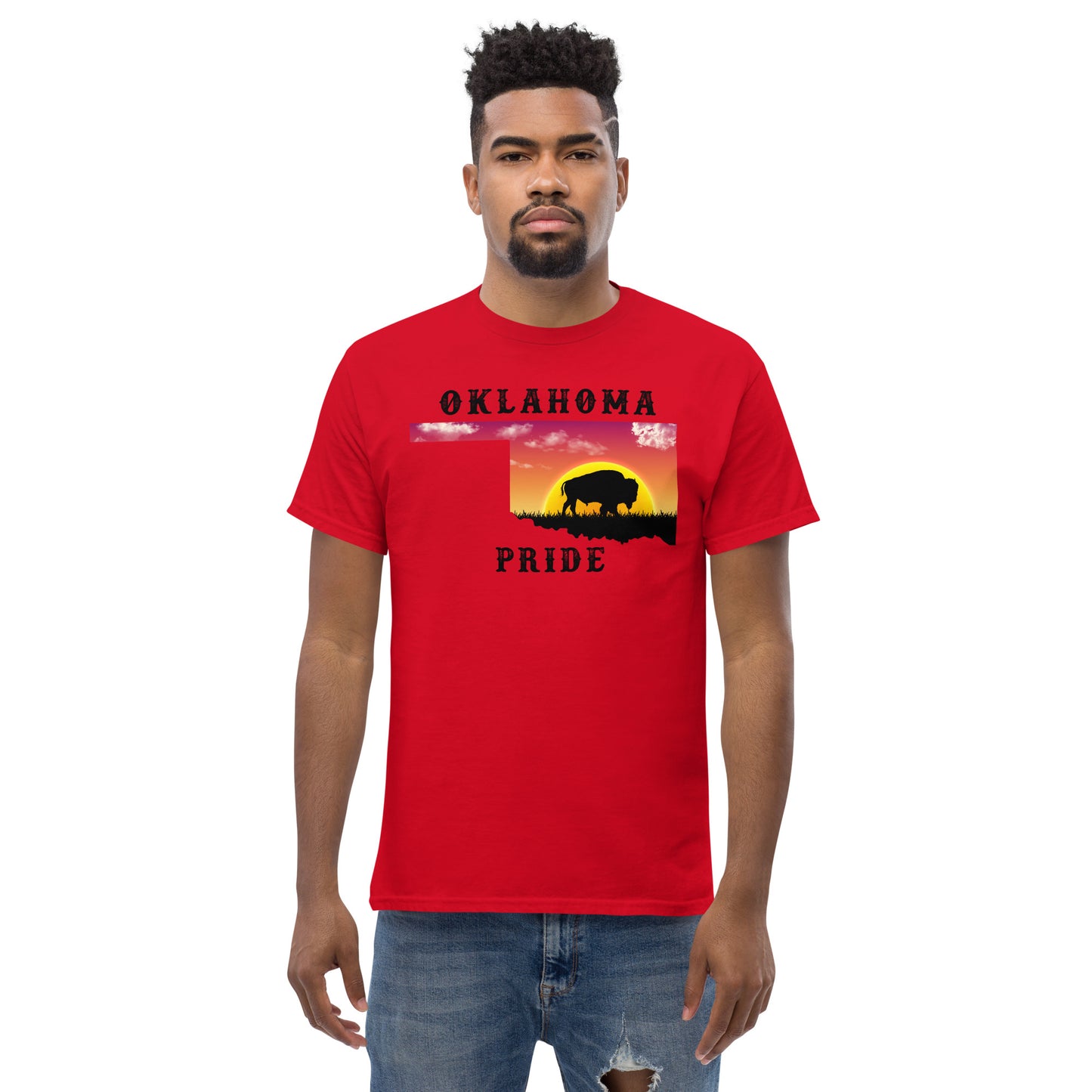 Oklahoma Sunrise Buffalo T-Shirt