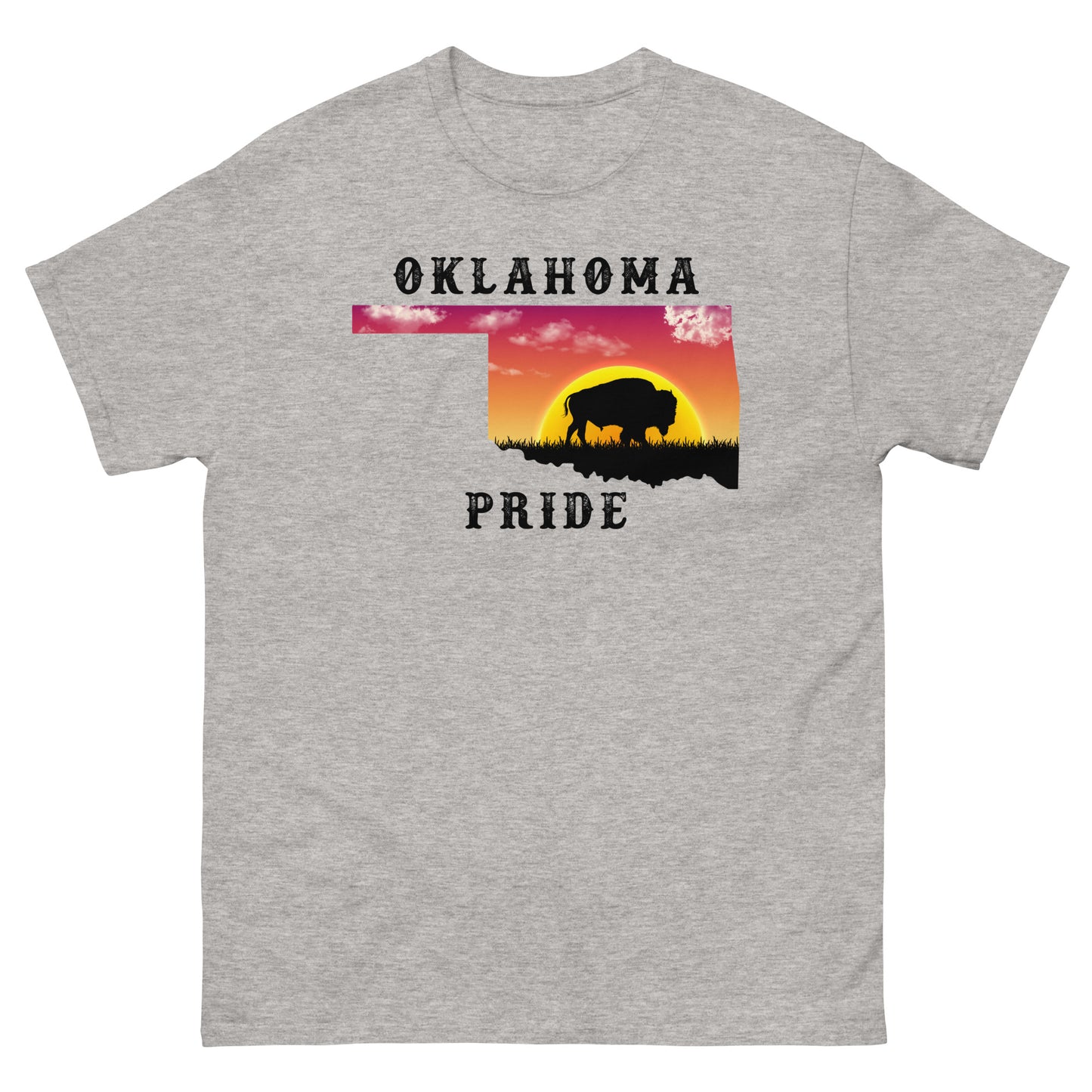 Oklahoma Sunrise Buffalo T-Shirt